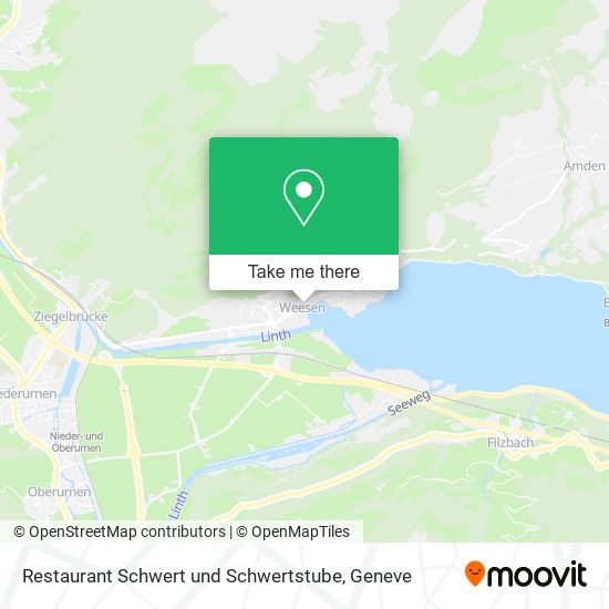 Restaurant Schwert und Schwertstube map