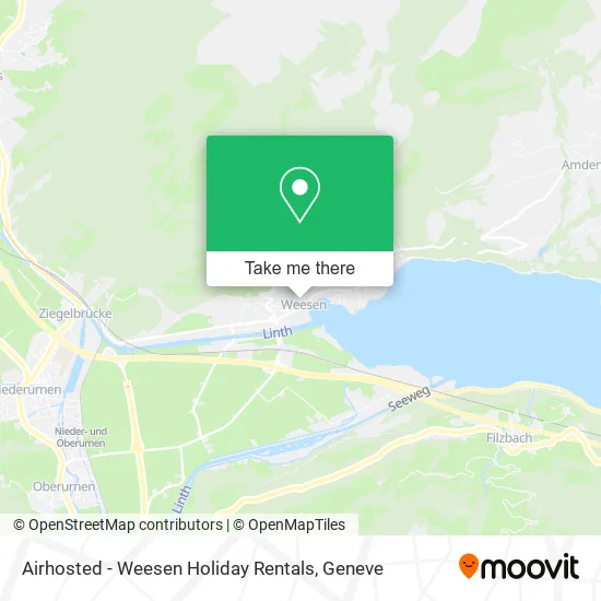 Airhosted - Weesen Holiday Rentals map