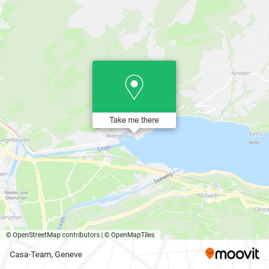 Casa-Team map