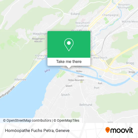 Homöopathe Fuchs Petra map