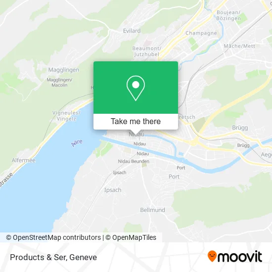 Products & Ser map