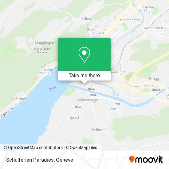 Schulferien Paradies map