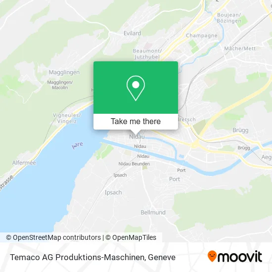 Temaco AG Produktions-Maschinen map