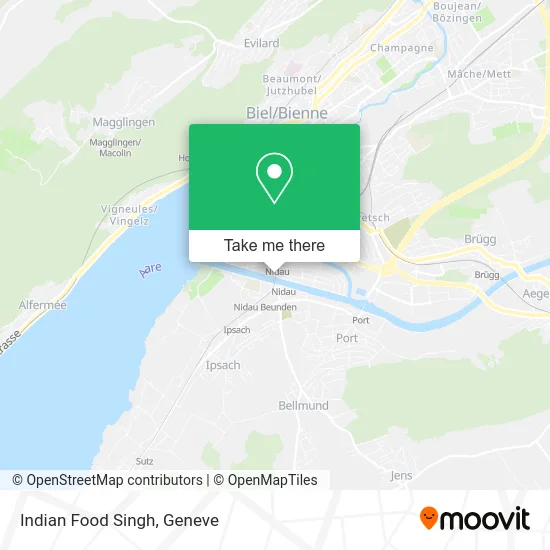 Indian Food Singh map