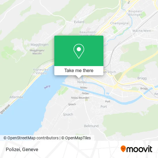 Polizei map