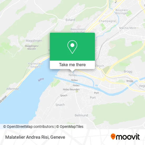 Malatelier Andrea Risi map