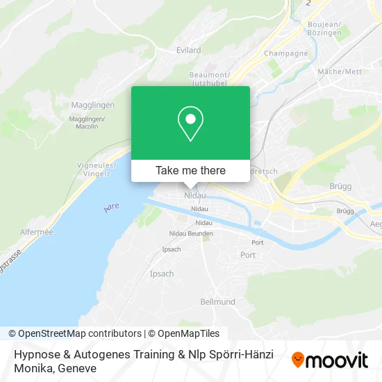 Hypnose & Autogenes Training & Nlp Spörri-Hänzi Monika map
