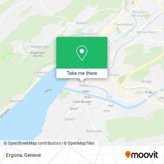 Ergona map