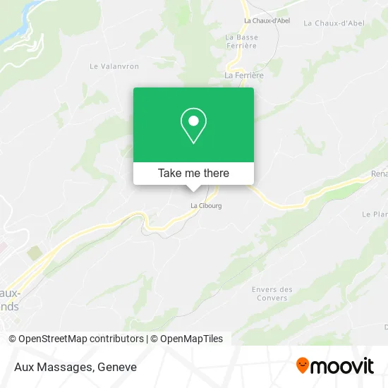 Aux Massages map