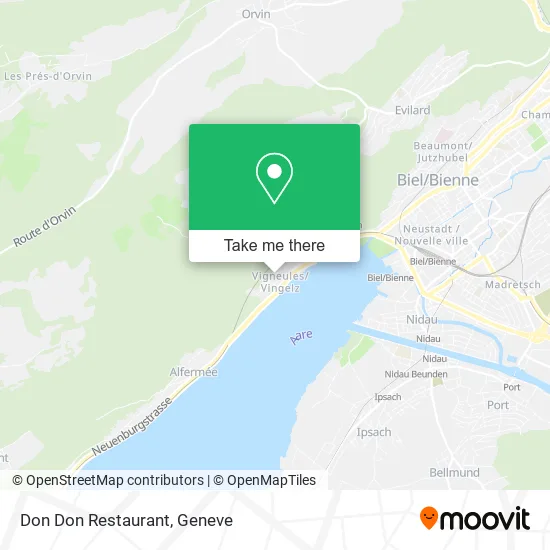 Don Don Restaurant map