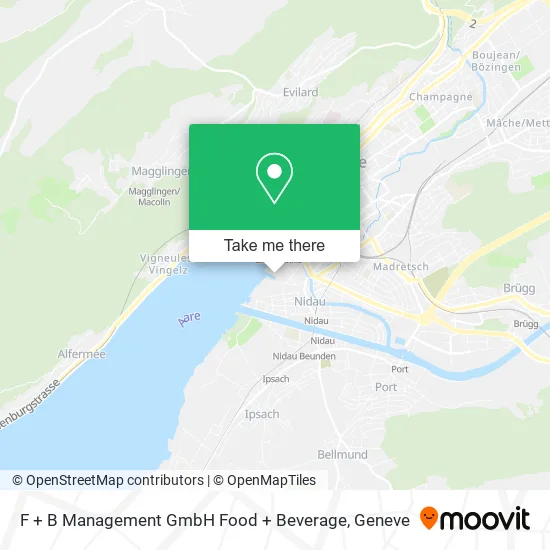 F + B Management GmbH Food + Beverage map