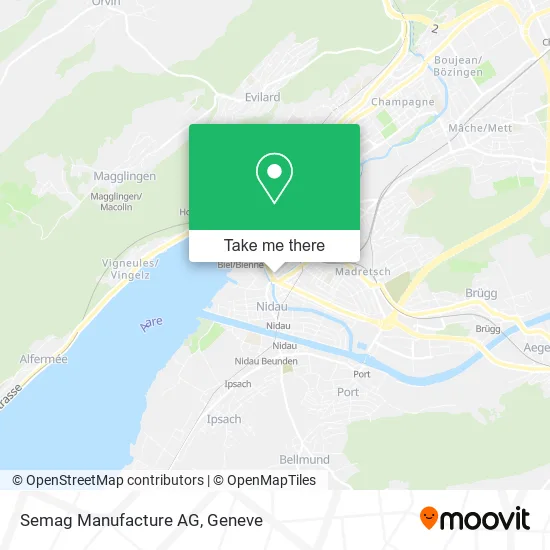 Semag Manufacture AG map