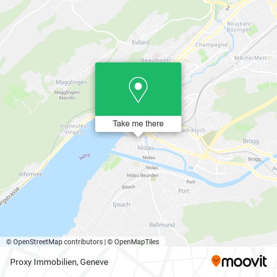 Proxy Immobilien map