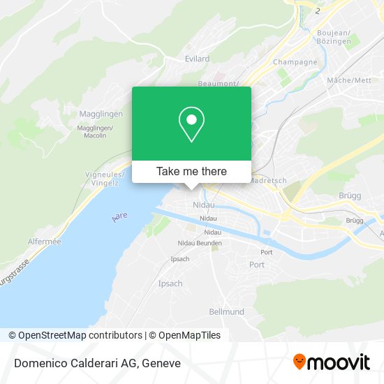 Domenico Calderari AG map