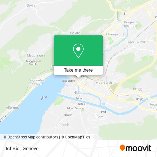 Icf Biel map