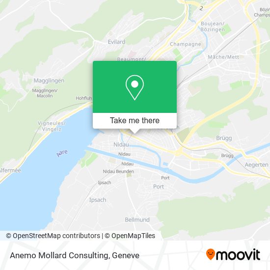 Anemo Mollard Consulting map