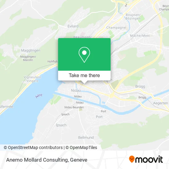 Anemo Mollard Consulting map