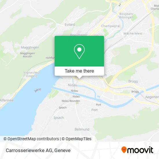 Carrosseriewerke AG map