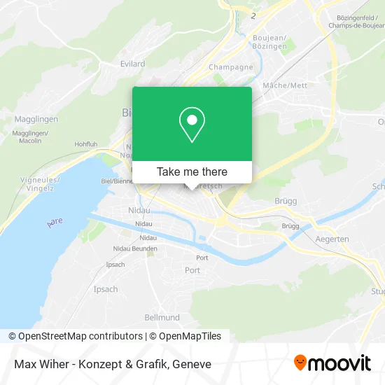 Max Wiher - Konzept & Grafik map