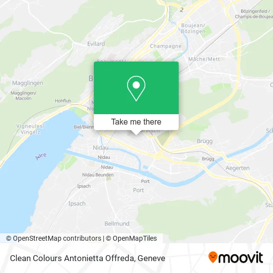 Clean Colours Antonietta Offreda map