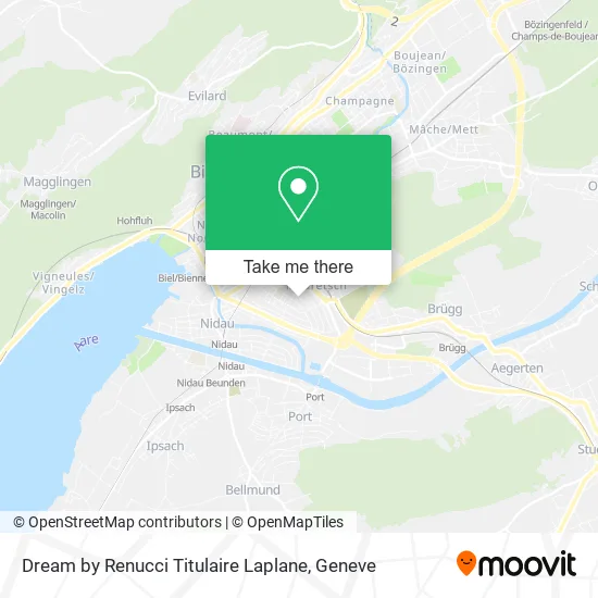 Dream by Renucci Titulaire Laplane map