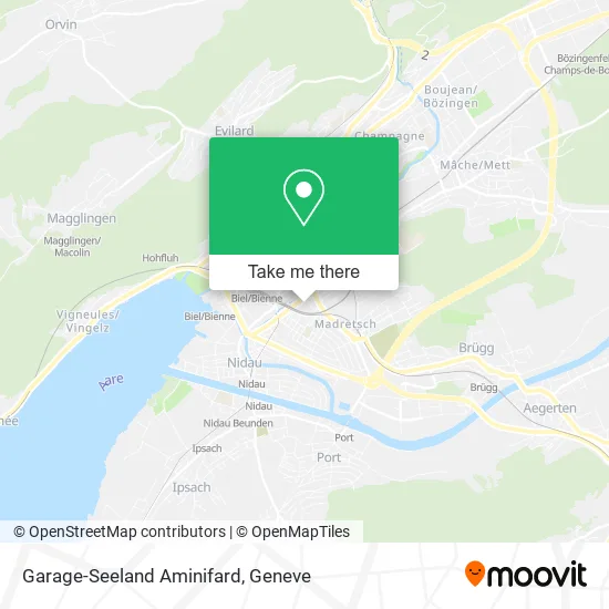 Garage-Seeland Aminifard map