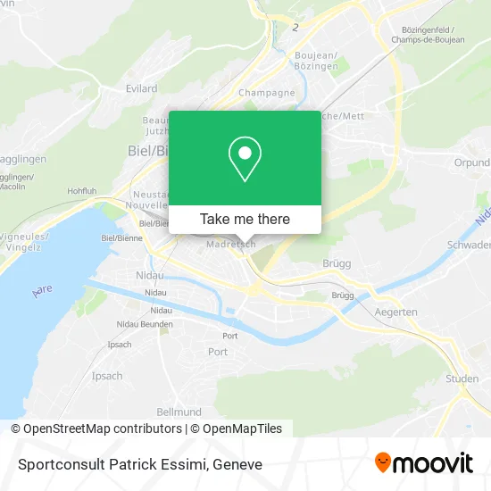 Sportconsult Patrick Essimi map