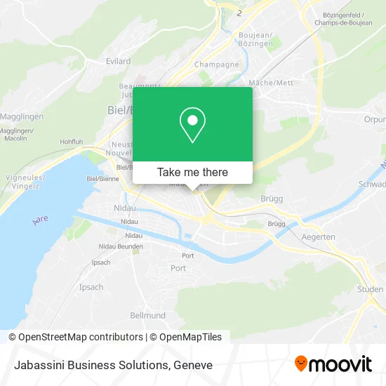 Jabassini Business Solutions map