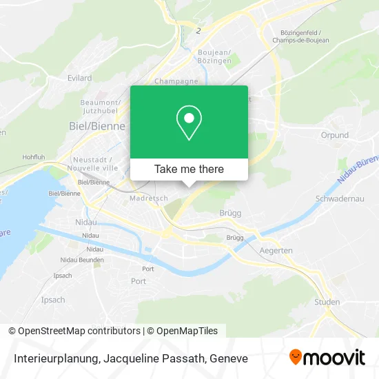 Interieurplanung, Jacqueline Passath map