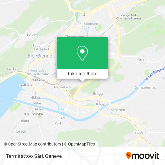 Termitattoo Sàrl map