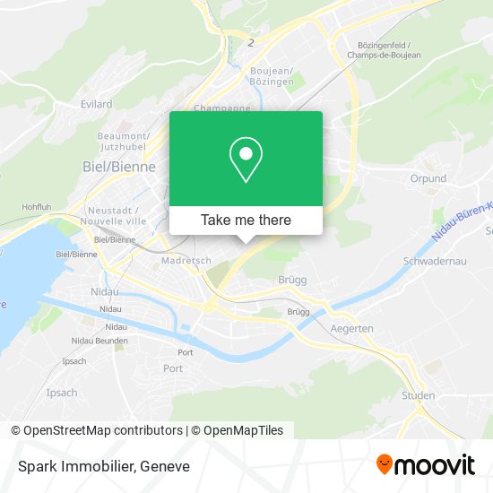 Spark Immobilier map