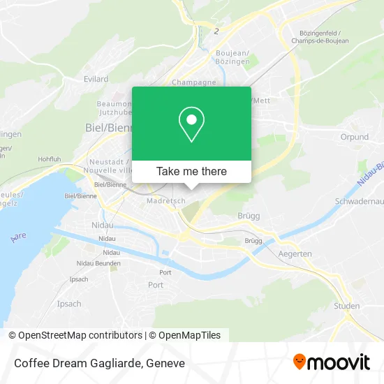 Coffee Dream Gagliarde map