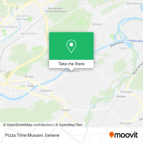 Pizza Time Musawi map