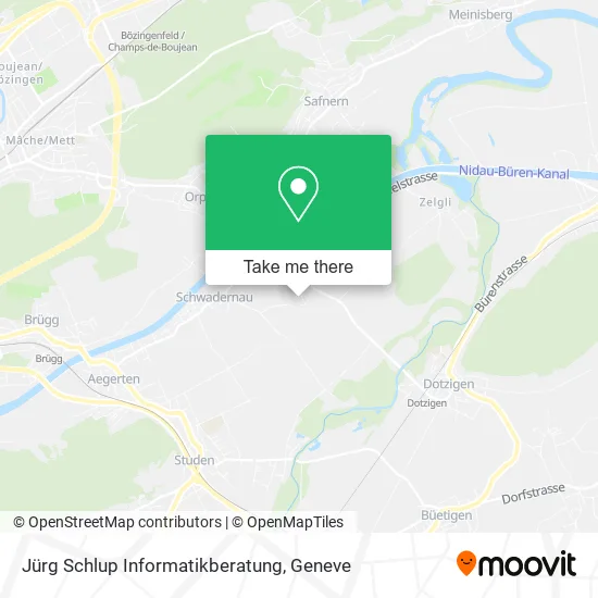 Jürg Schlup Informatikberatung map