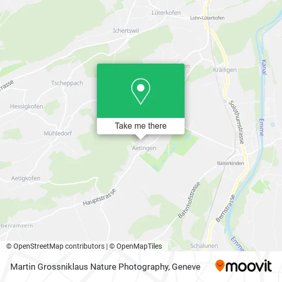 Martin Grossniklaus Nature Photography map