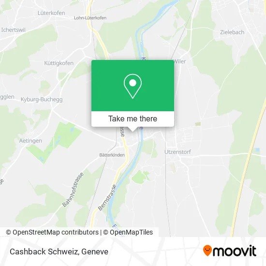 Cashback Schweiz map