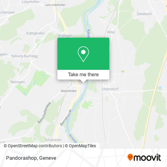 Pandorashop map