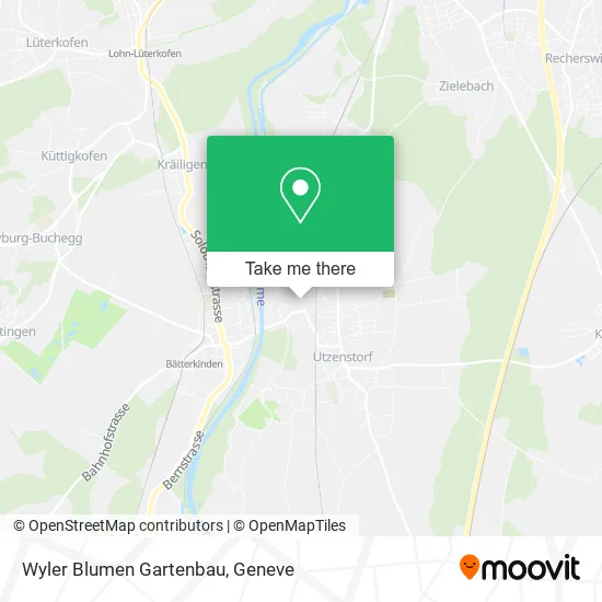 Wyler Blumen Gartenbau map