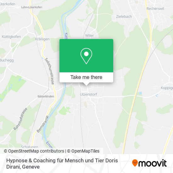 Hypnose & Coaching für Mensch und Tier Doris Dirani map