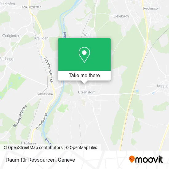 Raum für Ressourcen map