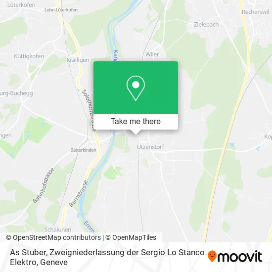 As Stuber, Zweigniederlassung der Sergio Lo Stanco Elektro map