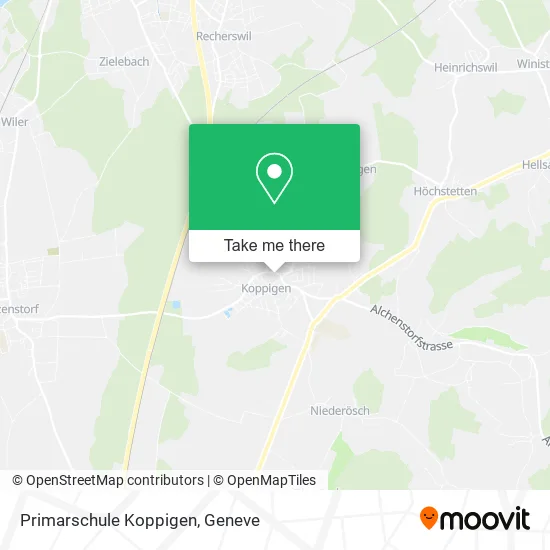 Primarschule Koppigen map