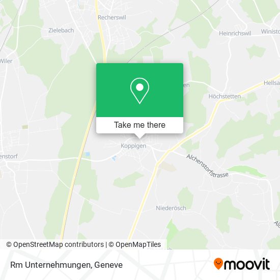 Rm Unternehmungen map