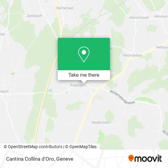 Cantina Collina d'Oro map