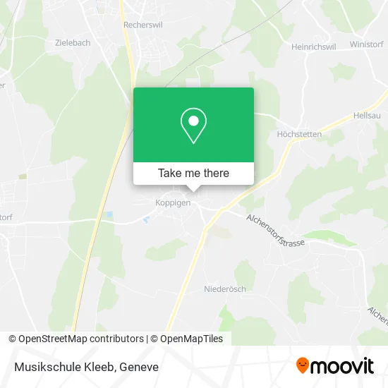 Musikschule Kleeb map