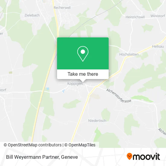 Bill Weyermann Partner map
