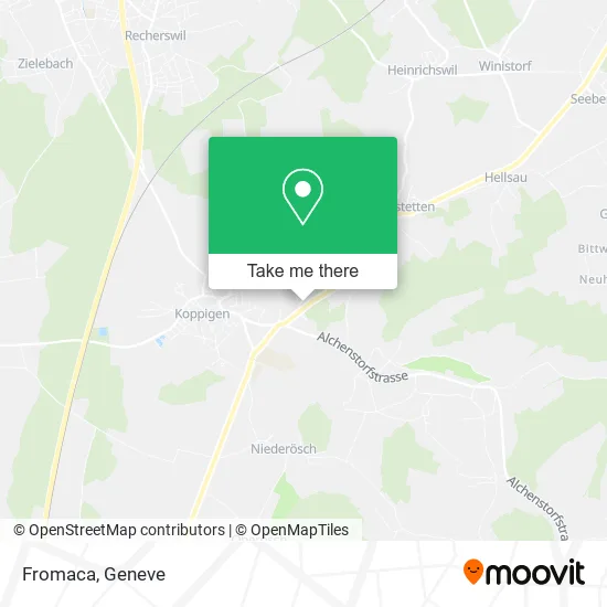 Fromaca map