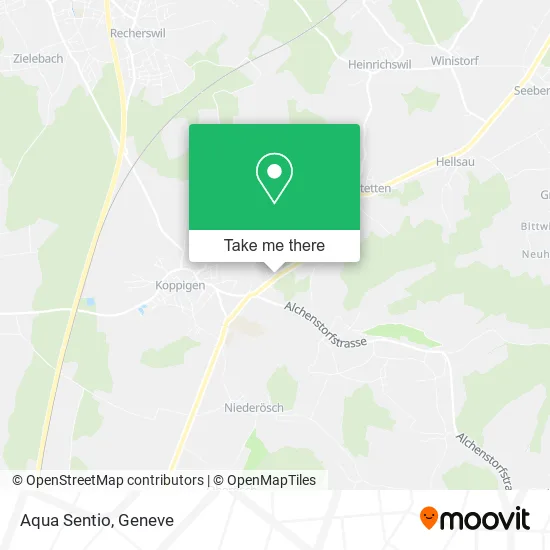 Aqua Sentio map