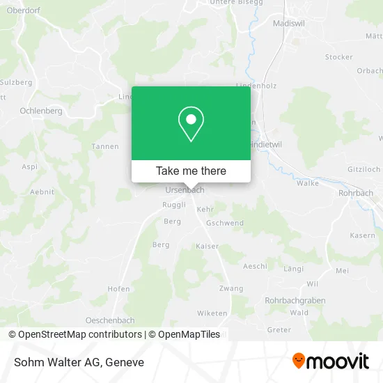 Sohm Walter AG map