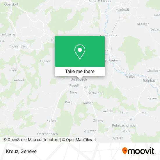 Kreuz map